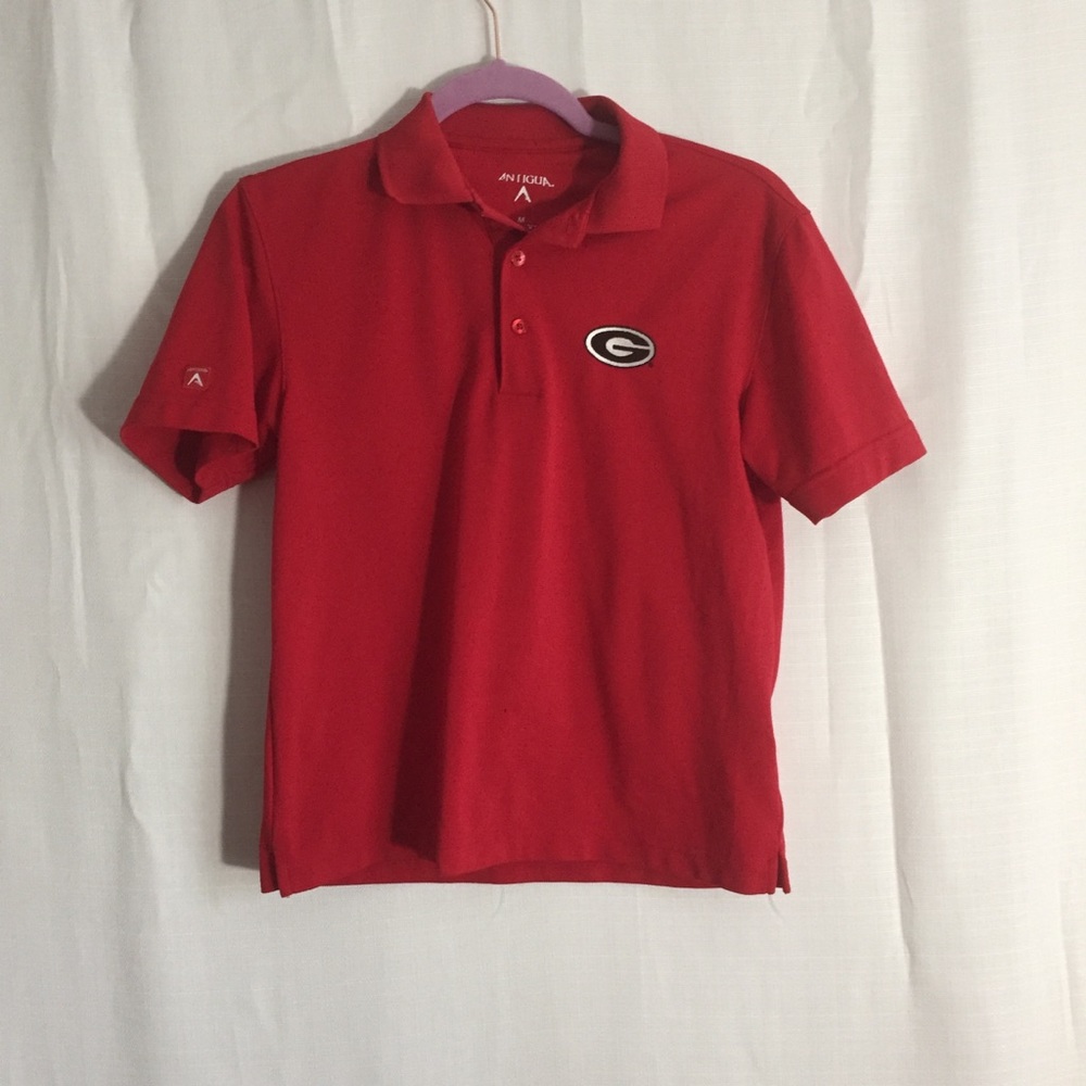 Boys Georgia Bull Dog polo